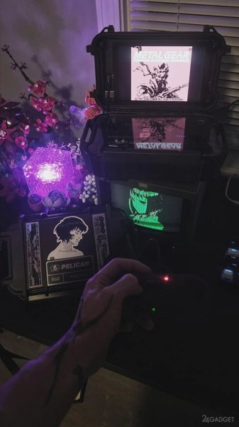 Raspberry Pi 5 превратили в портативный игровой автомат (3 фото)