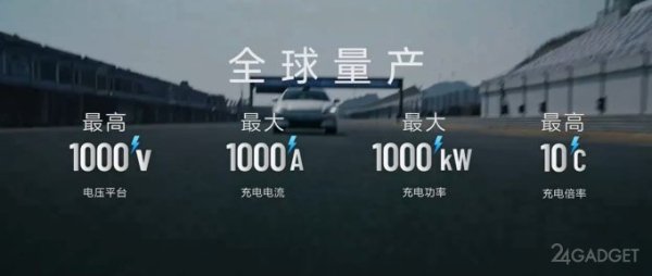 BYD решила главную проблему электромобилей &mdash; 1-МВт зарядка передаст энергию на 400 км пробега за 5 минут