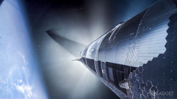 SpaceX показала лучшие кадры из космоса с девятого полёта Starship (4 фото)