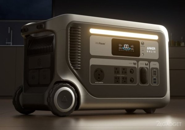 Anker показала портативную зарядную станцию в виде чемодана (2 фото)