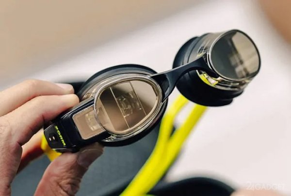 Умные очки для плавания Smart Swim 2 получили датчик пульса и компас (3 фото)