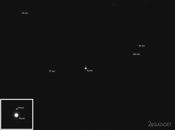 Портрет всего человечества с расстояния 290 млн км: межпланетная станция «Психея» запечатлела Землю и Луну (3 фото + видео) Портрет всего человечества с расстояния 290 млн км: межпланетная станция «Психея» запечатлела Землю и Луну (3 фото + видео)