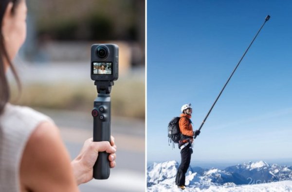 DJI представила 360-градусную экшн-камеру Osmo 360, которая умеет снимать 100-минутные ролики в 8K (2 фото + видео)